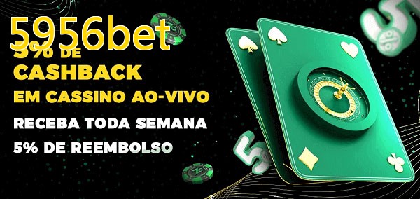 Promoções do cassino ao Vivo 5956bet